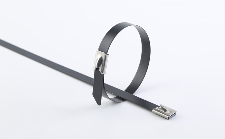 喷塑不锈钢扎带 