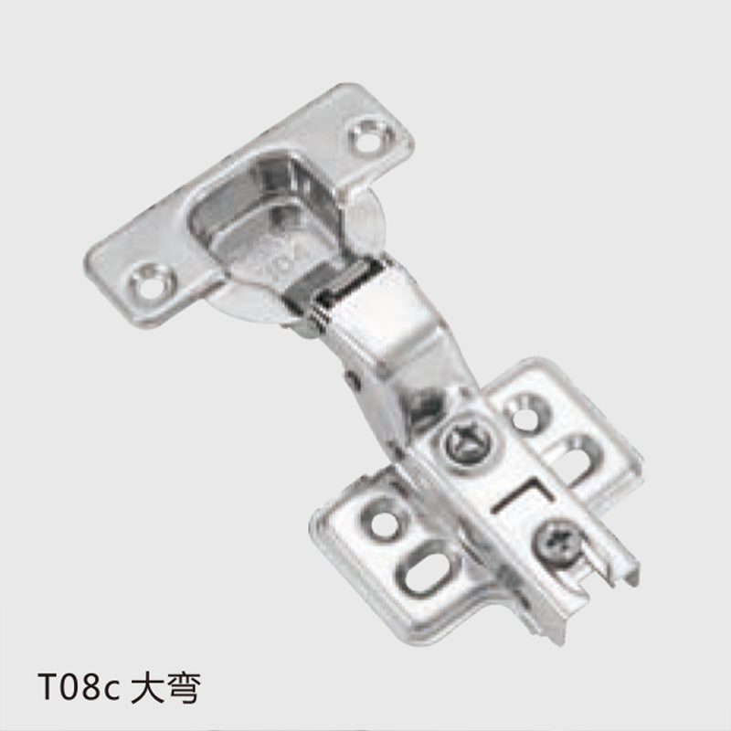 TO8不锈钢固装缓冲铰链