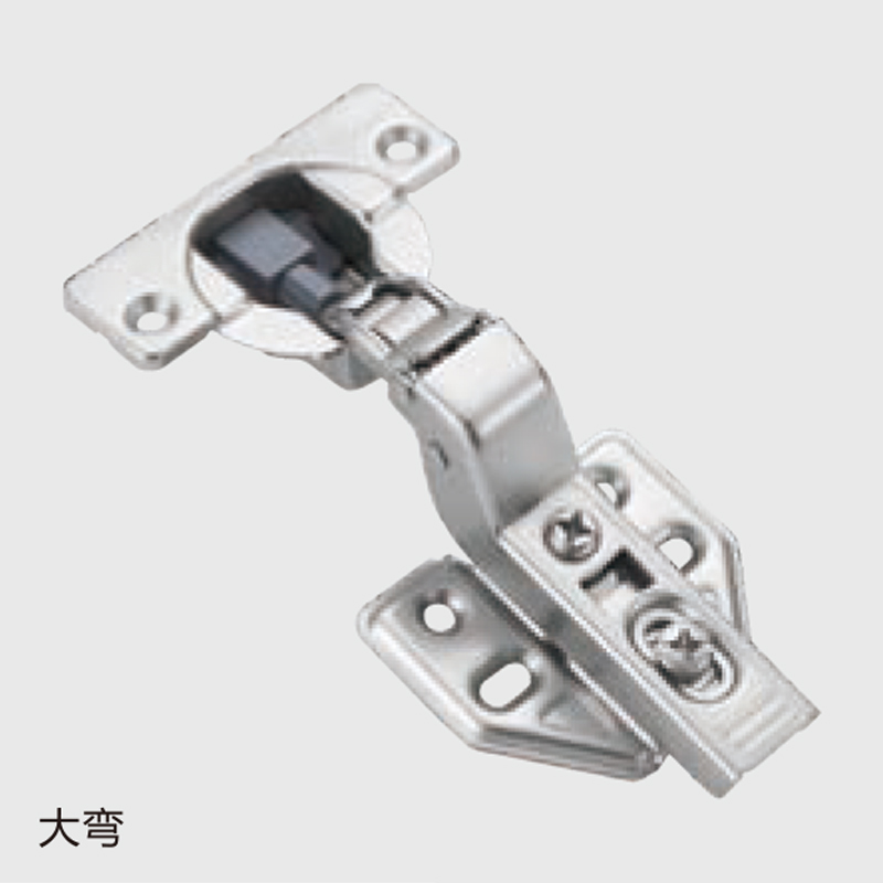 小角度集成阻尼二段力铰链