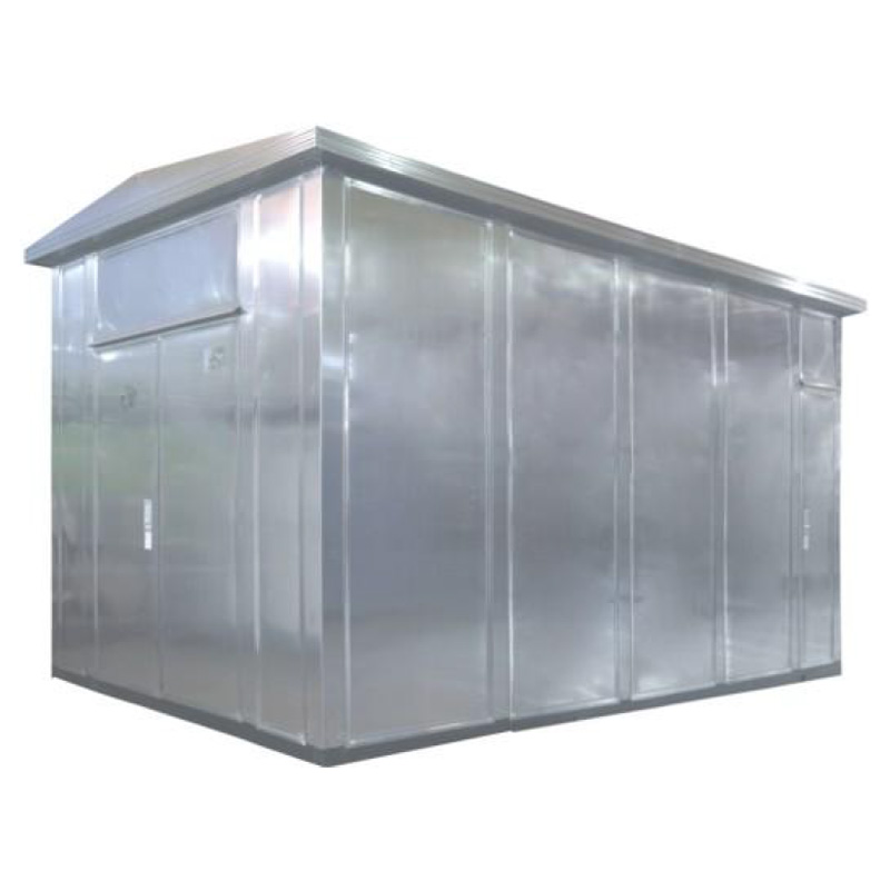 HS-12 Wood Strip / Metal Prefabricated Substation Enclosure