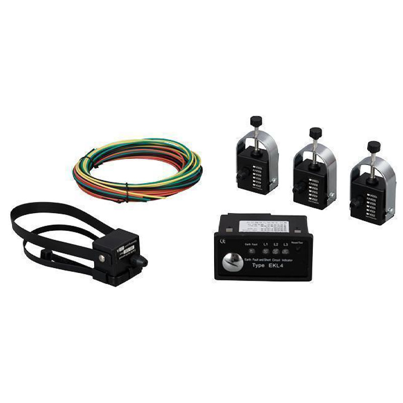 EKL4 Panel-Mount Earth Fault and Short-Circuit Fault Indicator