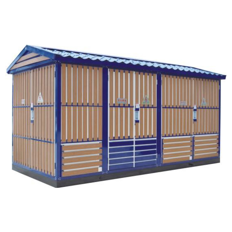 HS-09 Wood Strip / Metal Prefabricated Substation Enclosure