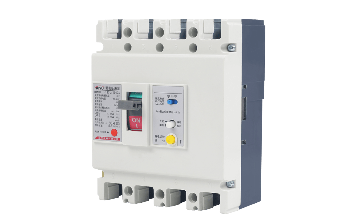 The HYM1L Series Earth Leakage Circuit Breaker