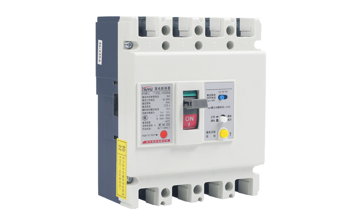 The HYM1L Series Earth Leakage Circuit Breaker