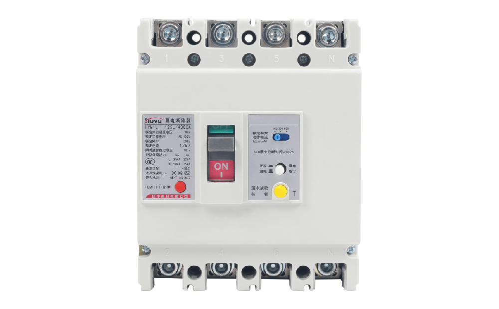 The HYM1L Series Earth Leakage Circuit Breaker