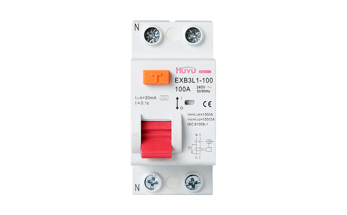 The EXB3L1-100 Residual Current Circuit Breakers