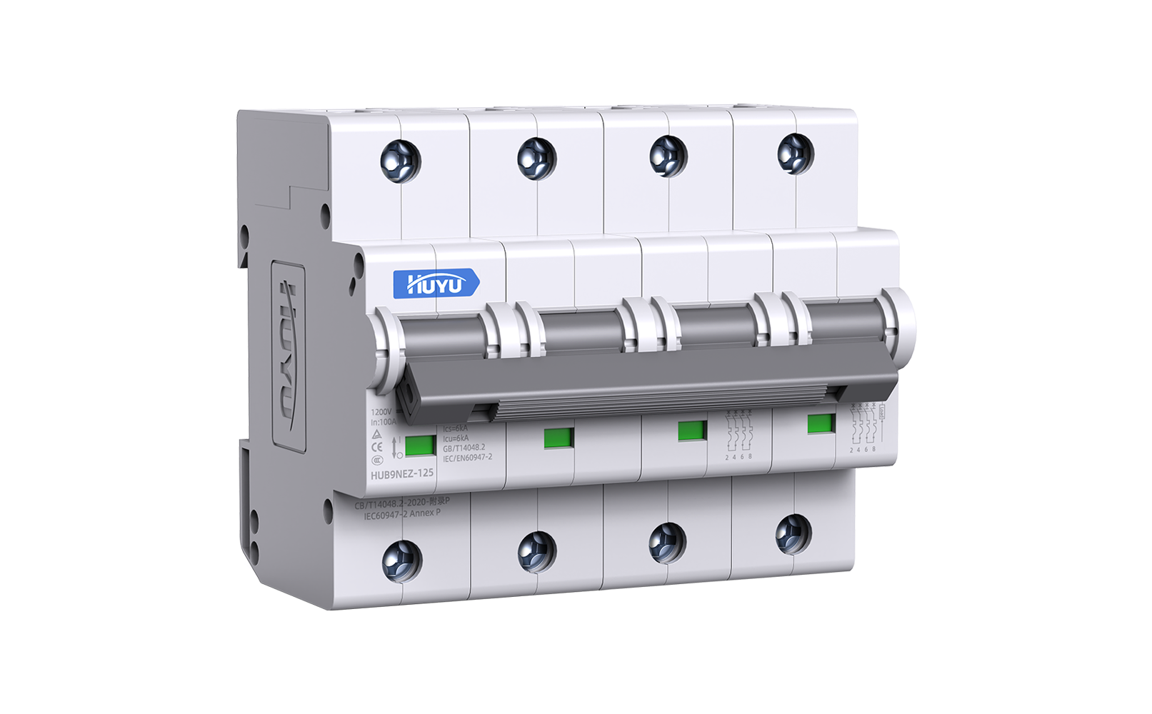HUB9NEZ-125 High Voltage DC Miniature Circuit Breaker