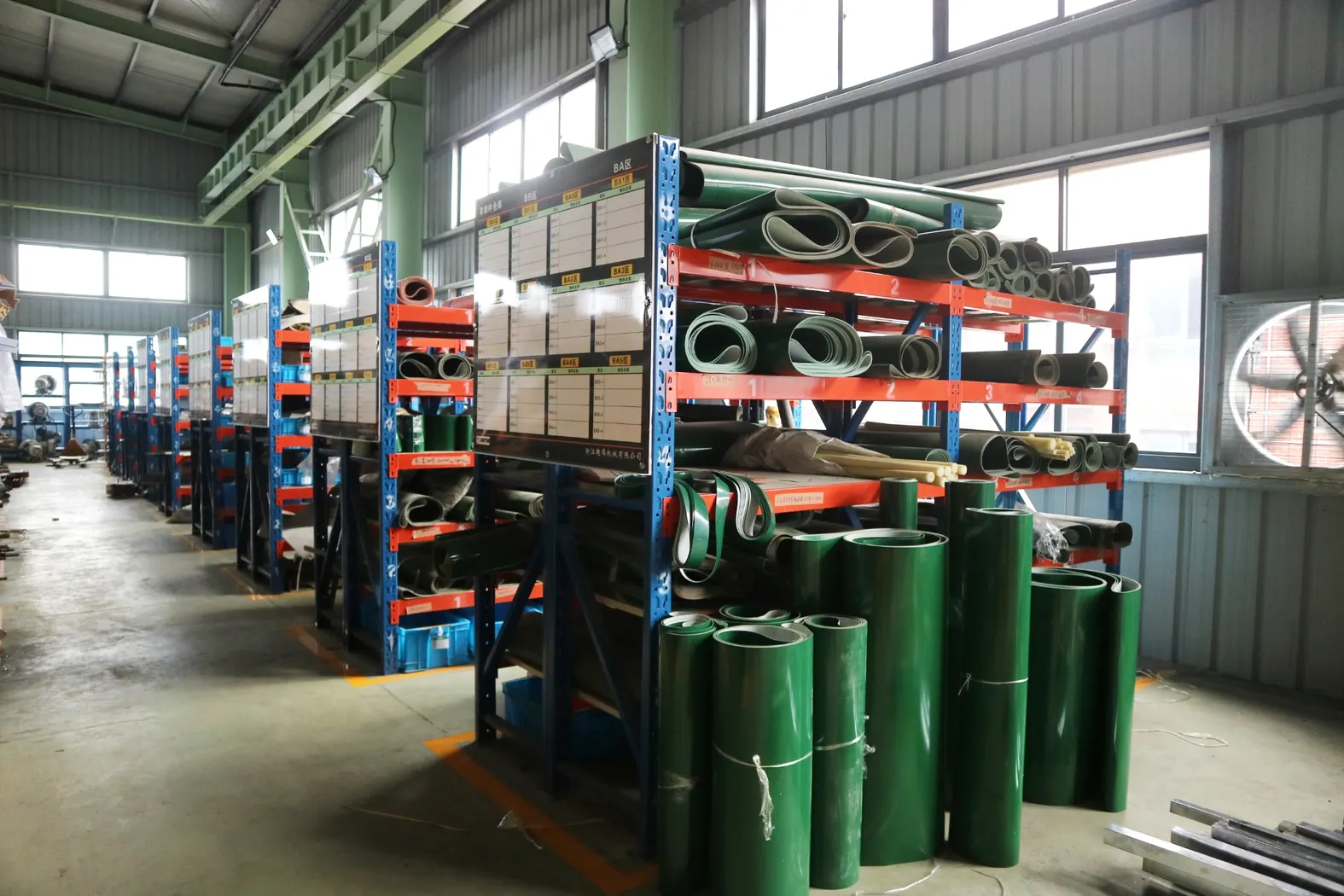 Machine testing in workshop