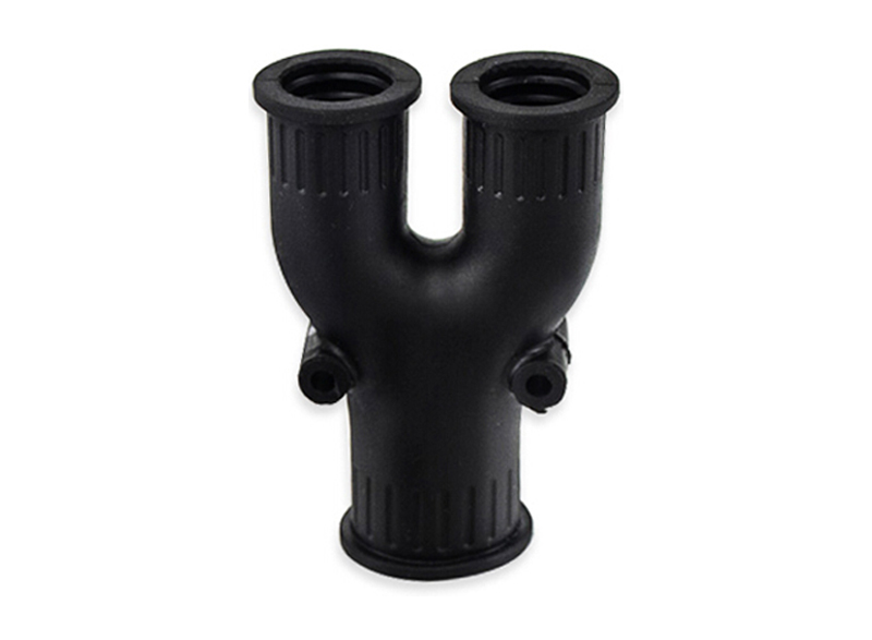 Y-shaped nylon three - way hose joint