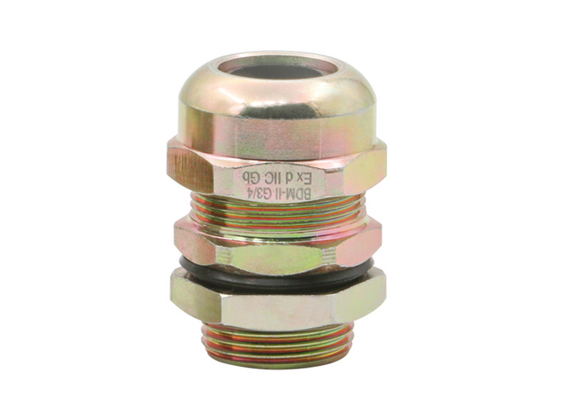 Explosion-proof cable clamping and sealing joint