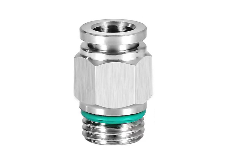 Pneumatic quick-connect fitting
