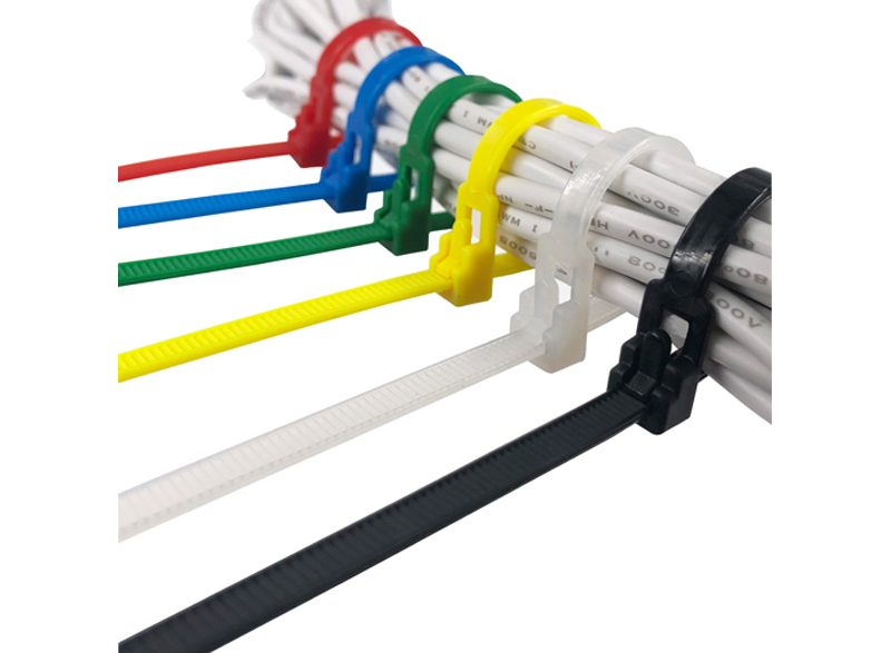 Loosable nylon tie (external buckle type)