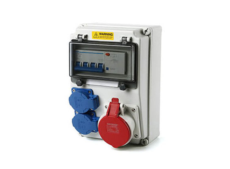 Industrial socket box