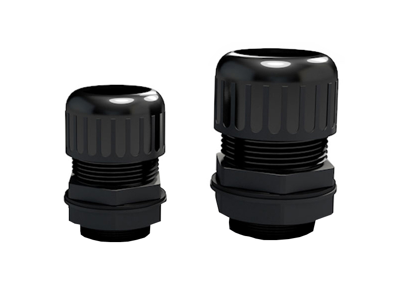 Wave pipe waterproof connector (straight head)