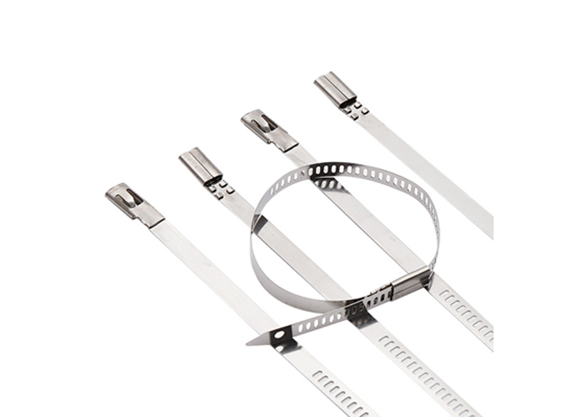 Staircase stainless steel cable ties