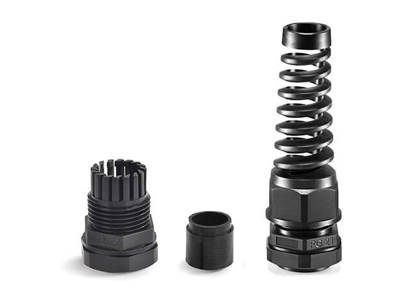 Anti-bending cable waterproof connector