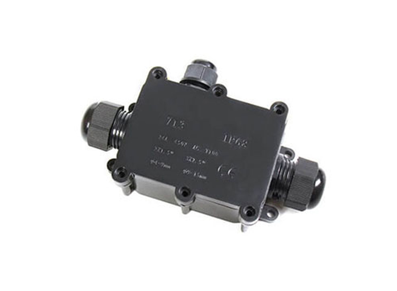 Black waterproof box