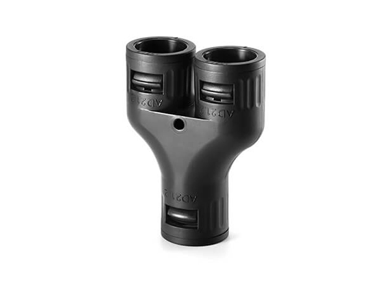 Double-insert hose connector