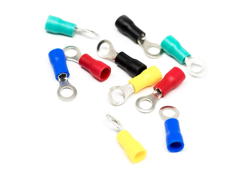 Fork-shaped insulated terminal