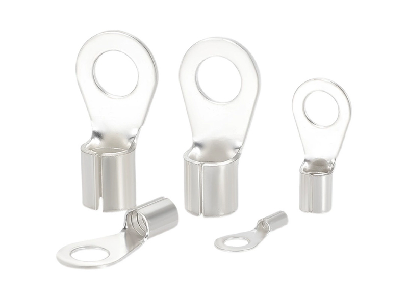 Round cold-pressed terminal (OT type)