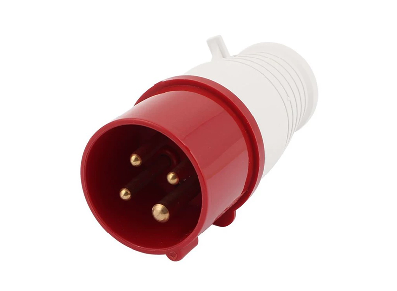 Industrial plug and socket