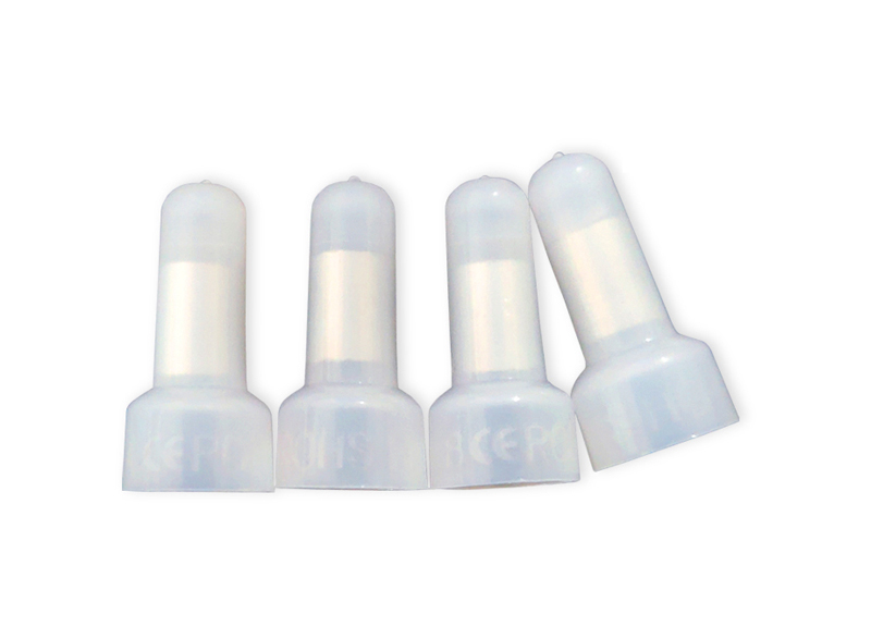 Nylon safety type wire crimp cap