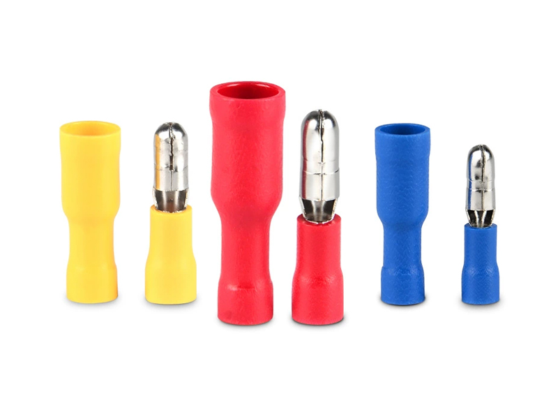 Bullet - type insulated terminals