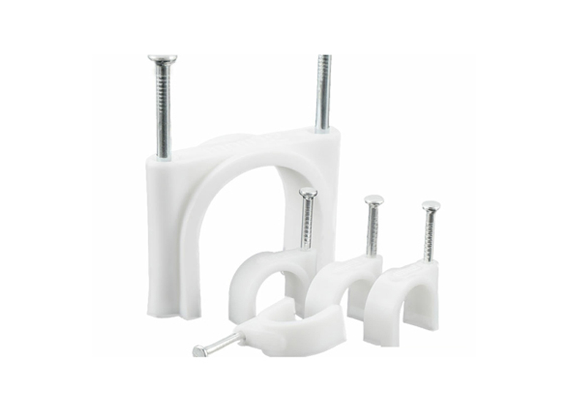 Round steel nail wire clip