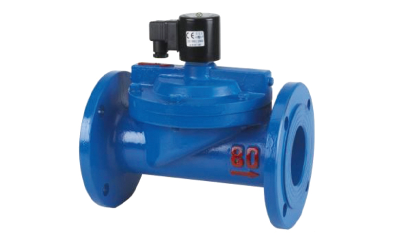 صمام الملف اللولبي للسائل والغاز ذو القطر الكبير من نوع الفلنجة