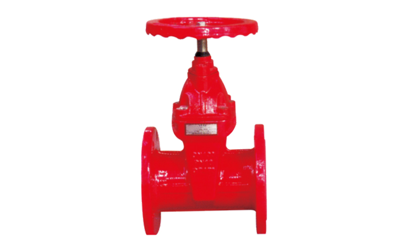 صمام بوابة الختم الناعم المرن للحريق