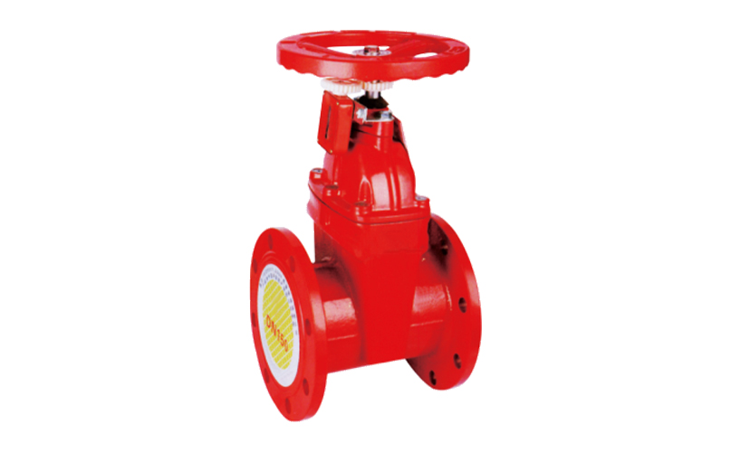 صمام بوابة إشارة الختم الناعم المرن للحريق