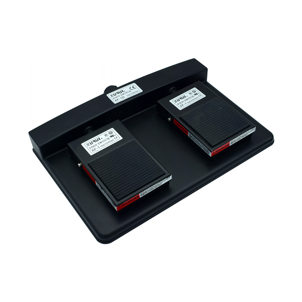 XF-1D Dual Pedal Foot Switch