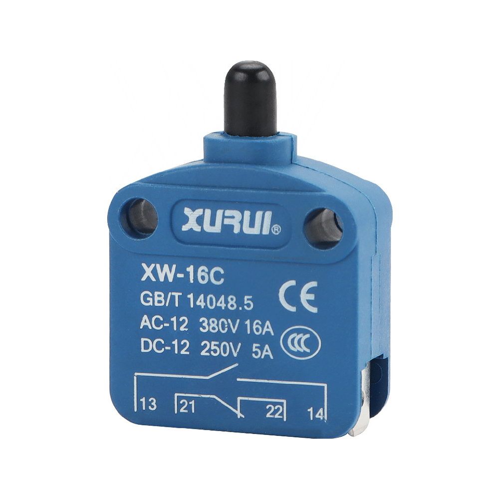 XW-16 Series Magnetic Arc Extinguishing Micro Switch (16A)